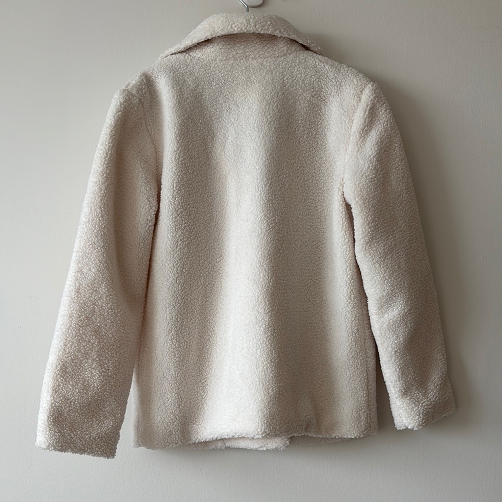 Joe Fresh White Peacoat Plush Design - Picture 2 of 2